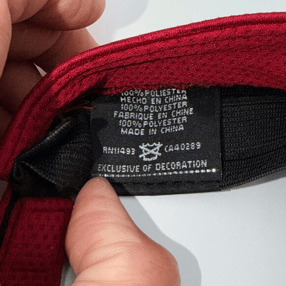 USC Trojans New Era Visor Hat Men Adjustable Red Gold NCAA Football College Gear - Picture 2 of 6